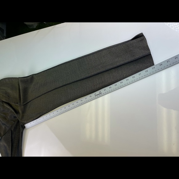 NWT Vintage Escada Gold Shimmer Hose Pants 34 - Picture 11 of 12